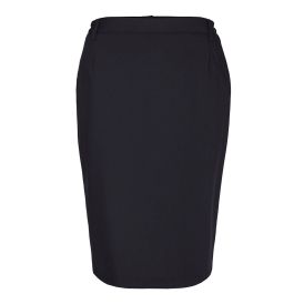 Navy 652-2722-400 SUNWILL pæn foret nederdel med elastik i livet - Sunwill