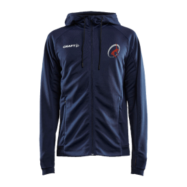 Navy Aarhus Klatreklub logo Craft, Evolve hood jacket, HERRE - Aarhus Klatreklub