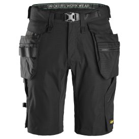 FlexiWork, arbejdsshorts med aftagelige hylsterlommer - Shorts