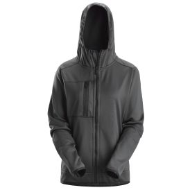 AllroundWork hættetrøje til damer med lang lynlås - Trøjer