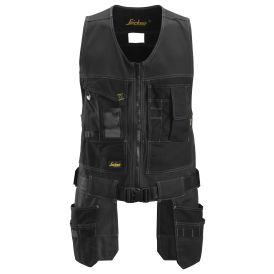 4254 AllroundWork, værktøjsvest i Canvas stretch med hylsterlommer - Veste