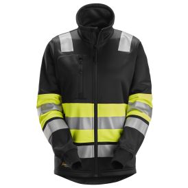 High-Vis dame sweatjakke med lang lynlås, klasse 1 - Trøjer