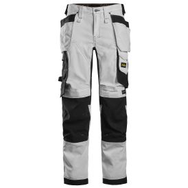 AllroundWork, stretch dame arbejdsbukser med hylsterlommer - Bukser