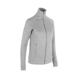 Sweat cardigan | zip | dame - Cardigan