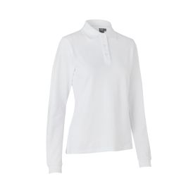 Langærmet poloshirt | stretch | dame - Poloshirts