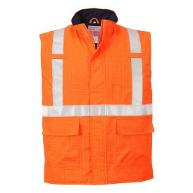 Bizflame Rain Hi-Vis FR Bodywarmer - Regntøj