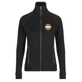 RMK - 0629 Sort Dame Cardigan M. Zip - Roskilde Mountain bike klub