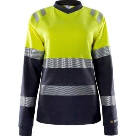 Flamestat high vis langærmet t-shirt dame kl.1 7108 TFL - T-shirts
