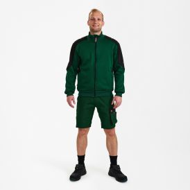 Galaxy Sweat Cardigan med krave - Cardigan