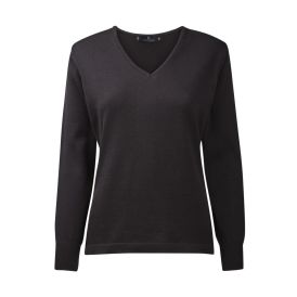 Stockholm Women's Pullover V Neck - Striktrøjer