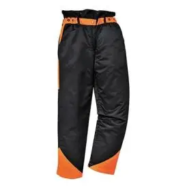 Portwest CH11 - Oak Kædesavs skærebukser Sort/orange -