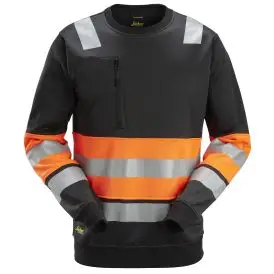High-Vis sweatshirt, klasse 1 - Herre