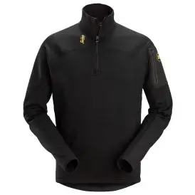 Body Mapping Microfleece pullover med kort lynlås - Trøjer