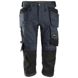 AllroundWork, stretch piratbukser med hylsterlommer - Knickers