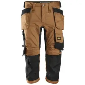 AllroundWork, stretch piratbukser med hylsterlommer - Knickers