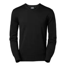 James Pullover V Neck - Striktrøjer