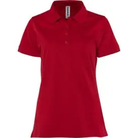 Acode Heavy poloshirt, dame - F331:M3-1 Rød - Poloshirts