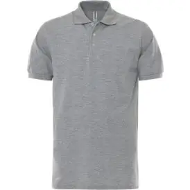 Acode Heavy poloshirt k/æ, herre - F910:M3-1 Lysegrå - Poloshirts