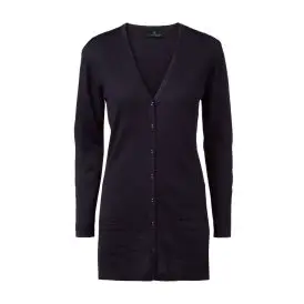 Copenhagen W Cardigan V Neck Buttons Tubular Long - Cardigan