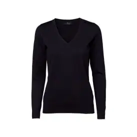 Copenhagen Pullover V Neck Rib Women's - Striktrøjer