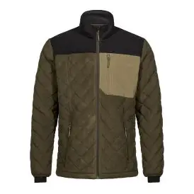 Entire quiltet fleecejakke - Trøjer