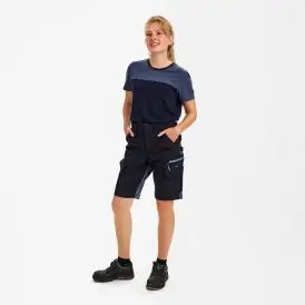 Entire dame arbejdsshorts med 4-vejs stræk - Shorts
