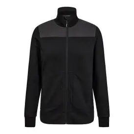 Entire dame sweat cardigan med krave - Cardigan