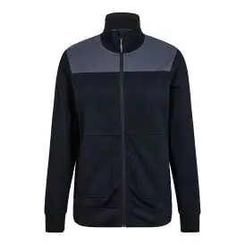 Entire dame sweat cardigan med krave - Cardigan