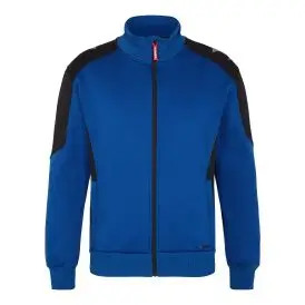 Galaxy sweat cardigan med krave - Cardigan