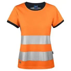 6012 T-SHIRT WOMEN'S EN ISO 20471 CLASS 2/1 - T-shirts