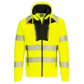 DX4 Hi-Vis Zip Hoodie - #ERROR - Fleecejakker