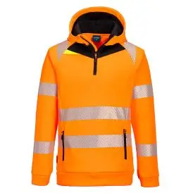 DX4 Hi-Vis 1/4 Zip Hoodie - #ERROR - Fleecejakker