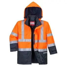 Bizflame Rain Hi-Vis Constrast FR Jacket - #ERROR - Regntøj