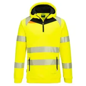 DX4 Hi-Vis 1/4 Zip Hoodie - #ERROR - Fleecejakker