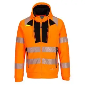 DX4 Hi-Vis Zip Hoodie - #ERROR - Fleecejakker