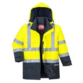 Bizflame Rain Hi-Vis Constrast FR Jacket - #ERROR - Regntøj