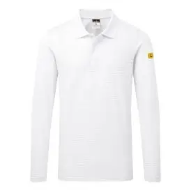 Anti-Static ESD Polo Shirt L/S - Poloshirts