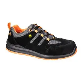 Composite Cow Suede Leather Trainer S1 ESD SR FO - Sikkerhedssandaler