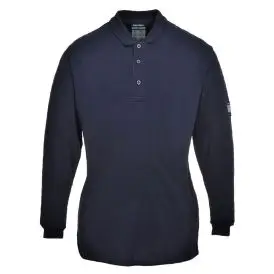 Modaflame Knit FR Women's Long Sleeve Polo Shirt - Poloshirts
