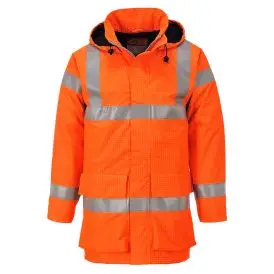 Bizflame Rain Hi-Vis FR Jacket - #ERROR - Regntøj