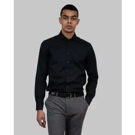 BB60 Twill Slim Shirt Slim Fit Men - Skjorter